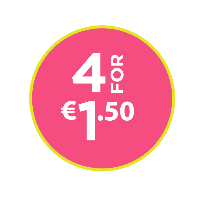 4 FOR €1.50 - Choice Stores