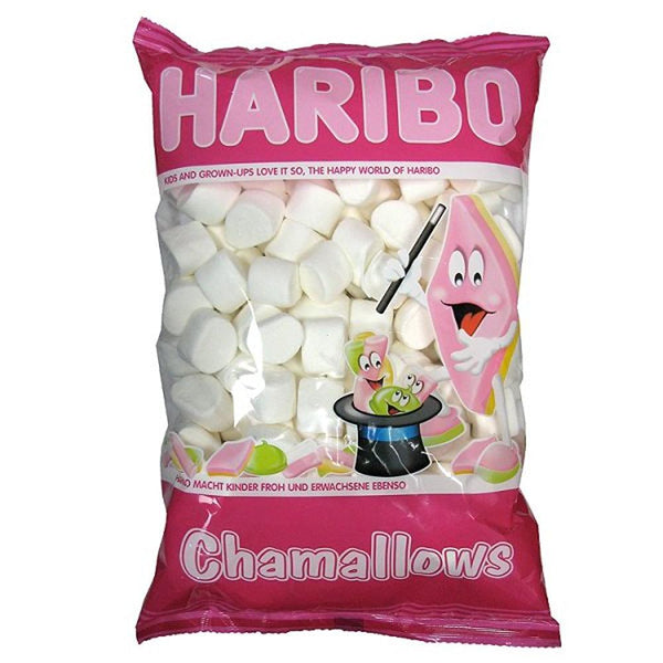 Haribo Chamallows 140g - Soft, Fluffy Marshmallows for All Occasions