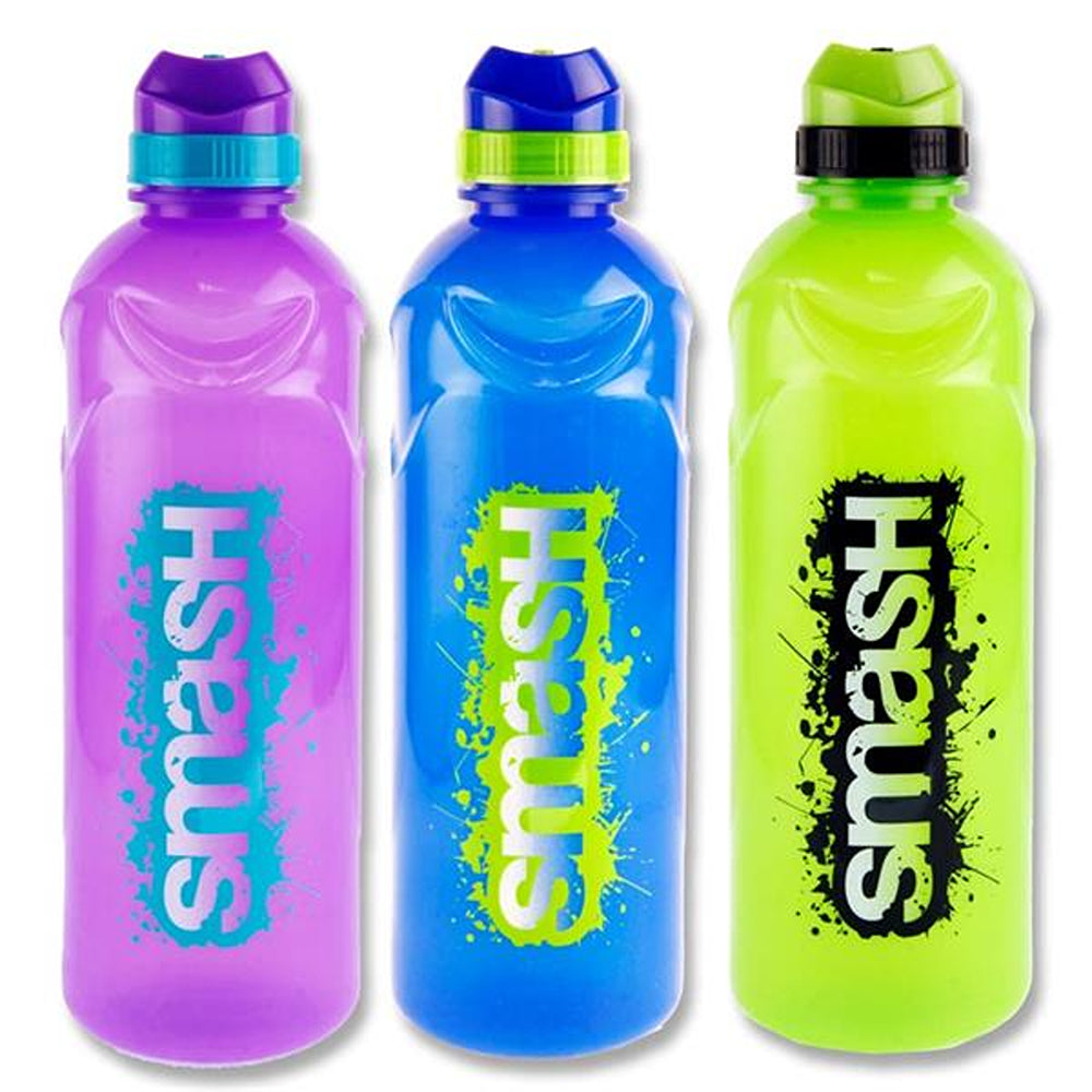 Smash Stealth Bottle with Twist Top Lid BPA Free | Assorted Colours | 750ml