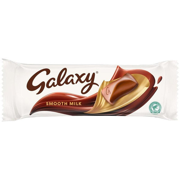 Galaxy Milk Bar: Smooth, rich chocolate in eco-friendly packaging