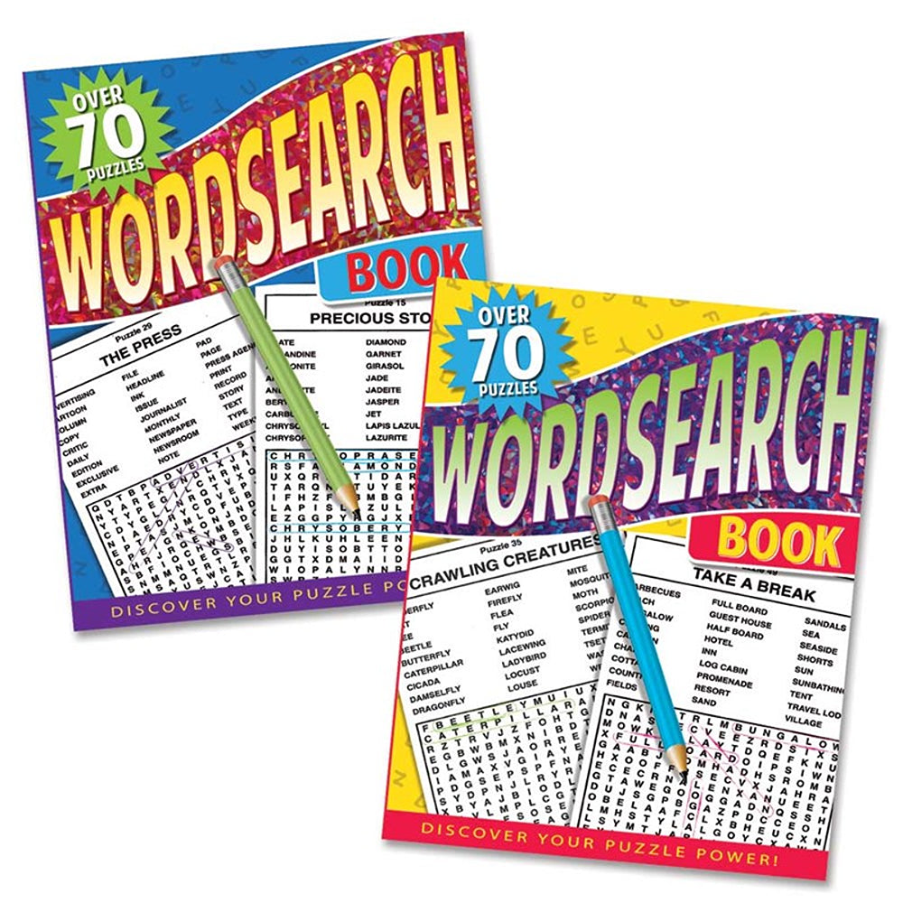 Tallon Superior Wordsearch Book with Over 70 Puzzles | 80gsm