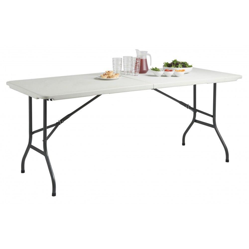 Rosewood White Heavy Duty Folding Table | 1.8m - Choice Stores