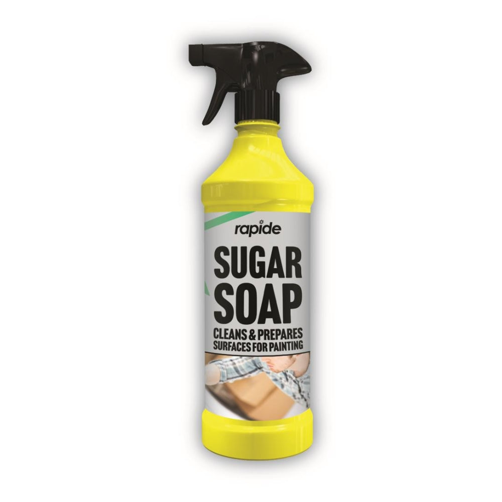 Rapide Sugar Soap Trigger Spray | Prepares Surfaces for Painting| 800ml