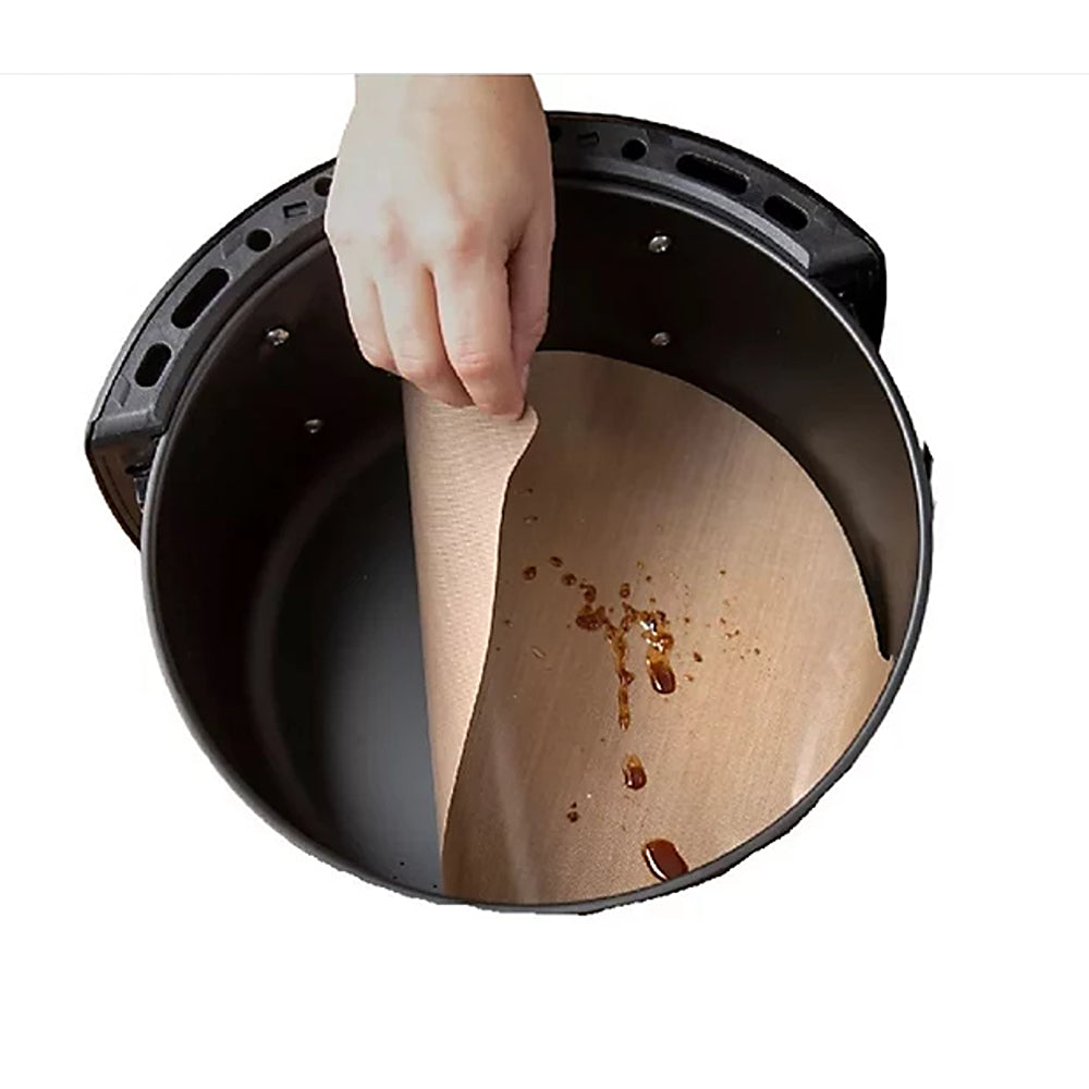 Sealapack Reusable Air Fryer Cooking Liner Round Sheet | 24cm