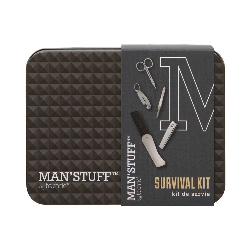 man stuff survival kit tin