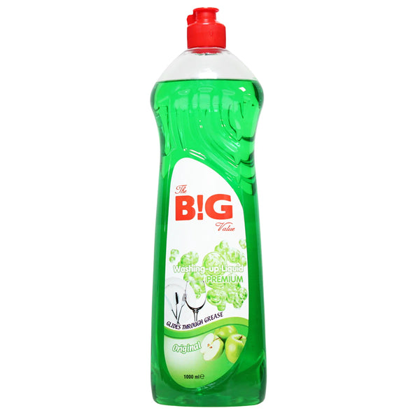 The Big Value Apple Scented Washing Up Liquid | 1L
