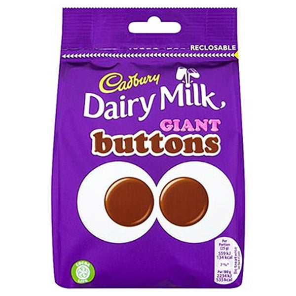 Cadbury's Dairy Milk Giant Buttons| 119g