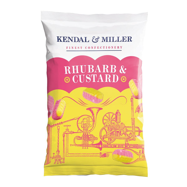 Kendall & Miller Rhubarb & Custard Confectionery Sweets | 225 g