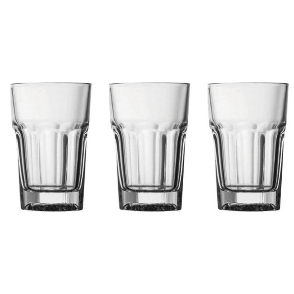 Urban Living Vegas Hiball Clear Glass Set | 36.5cl, 3pk