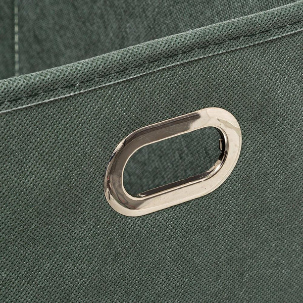 5 Five Khaki Fabric Storage Basket | 15 x 31cm - Choice Stores