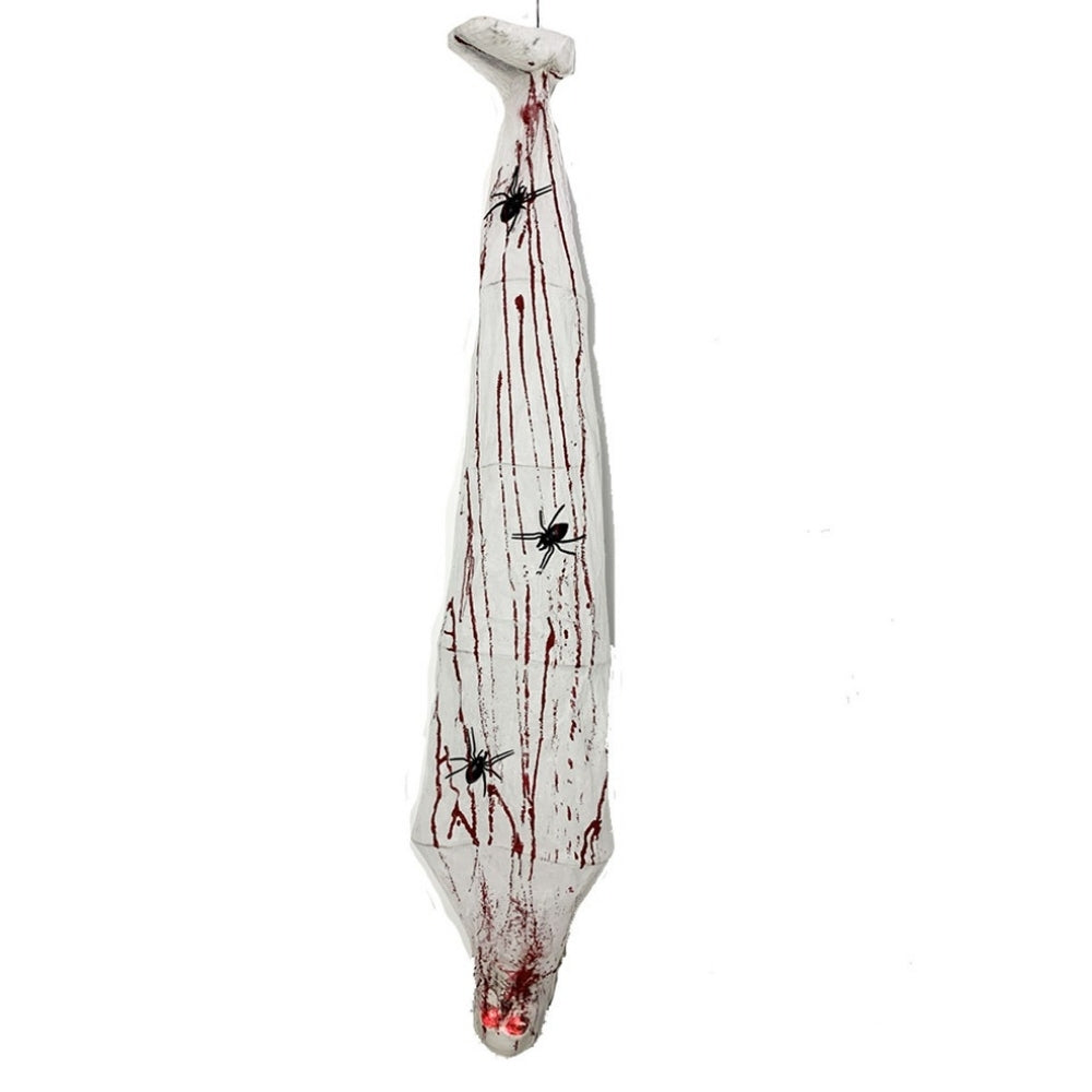 Haunted Haven Light Up Cocoon Corpse Decoration | 183cm