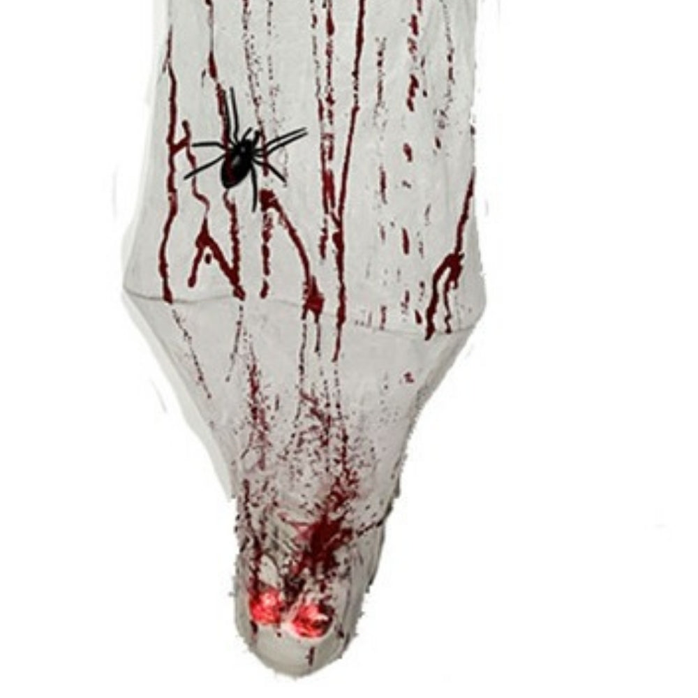 Haunted Haven Light Up Cocoon Corpse Decoration | 183cm