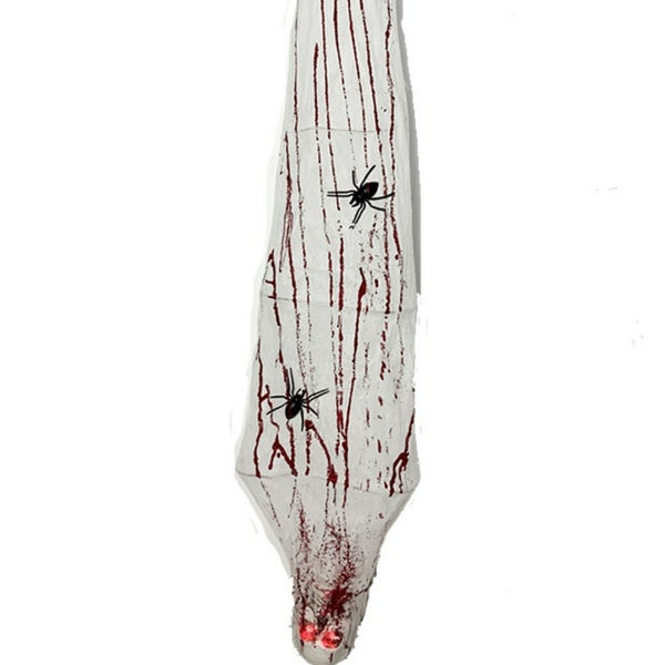 Haunted Haven Light Up Cocoon Corpse Decoration | 183cm