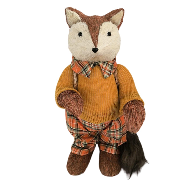 autumn collection fox boy decoration textured fabric