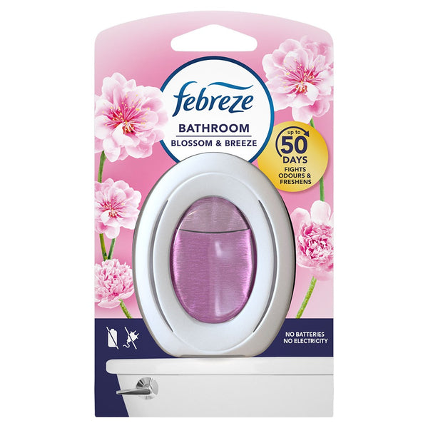 Febreze Bathroom Air Freshener | Blossom & Breeze Scent, 50 Days