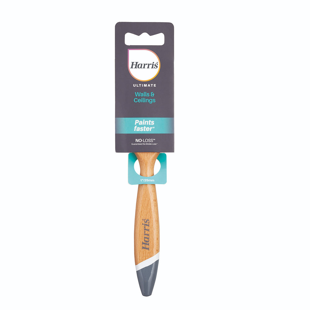 Harris Ultimate Wall &amp; Ceiling Paint Brush | 25mm/ 1in