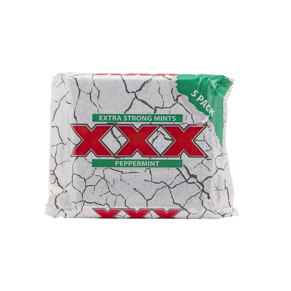 Trebor XXX Extra Strong Peppermint Mints | 5 Pack