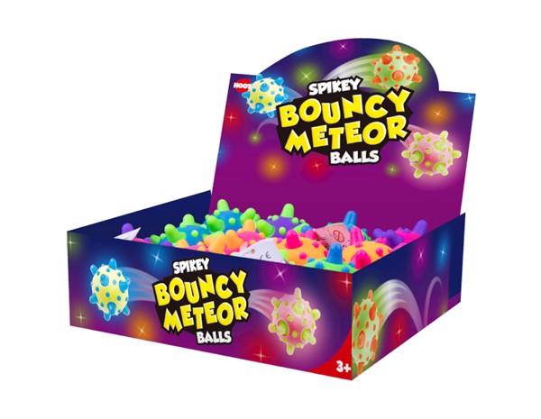Hoot Spikey Bouncy Meteor Balls | Assorted Colours | Age 3+
