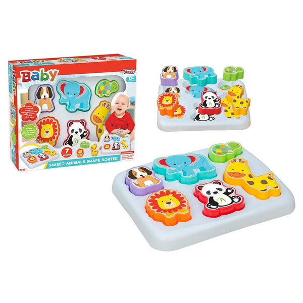 Shape Sorter Sweat Animals | Colourful Sorting and Learning Toy for Toddlers