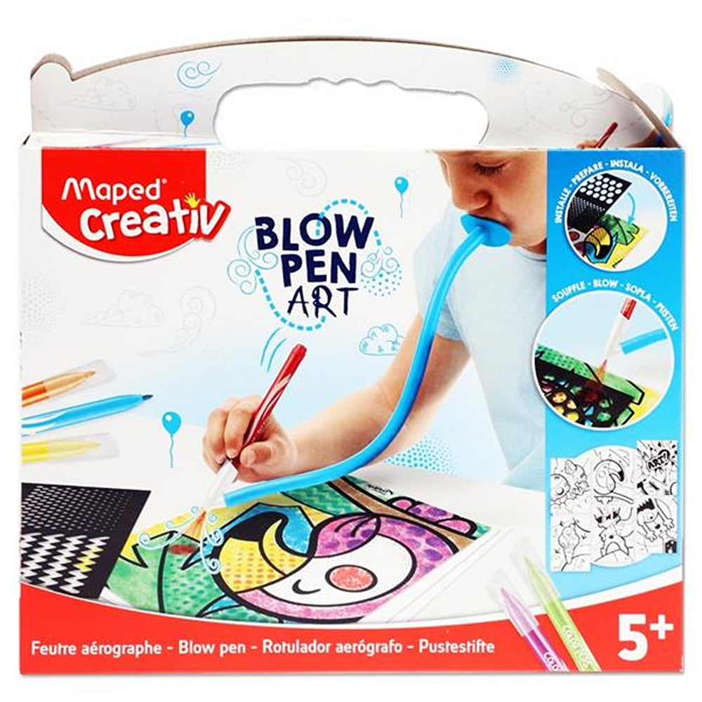 Maped Creativ Blow Pen Pop Art Set | Ages 5+