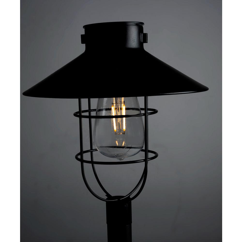 Grundig Solar Hanging Black Lantern Light | 64cm