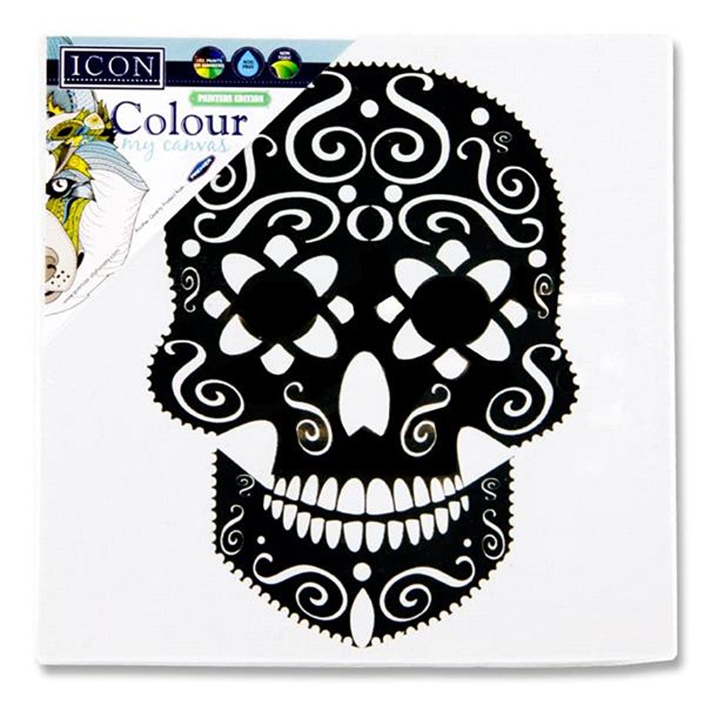 Icon Colour My Canvas Day of the Dead | 100 x 100mm