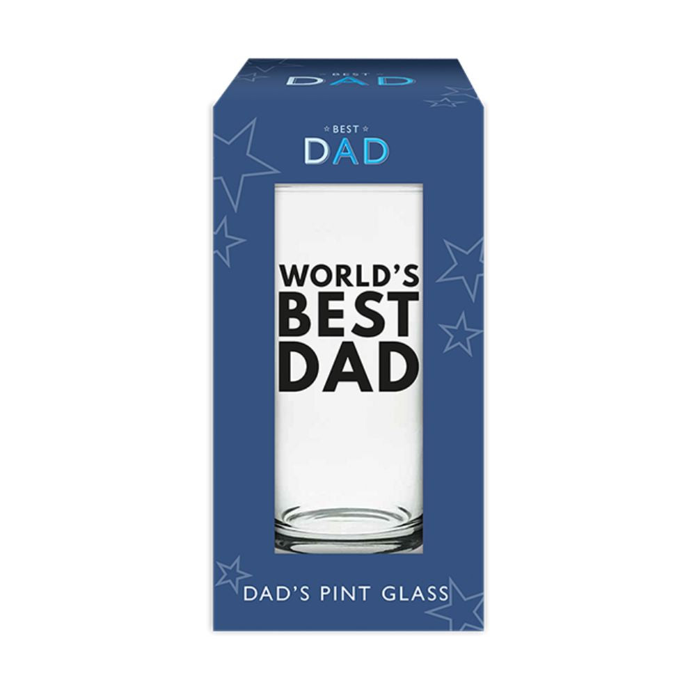 Gem Father&#39;s Day Pint Glass in Gift Box