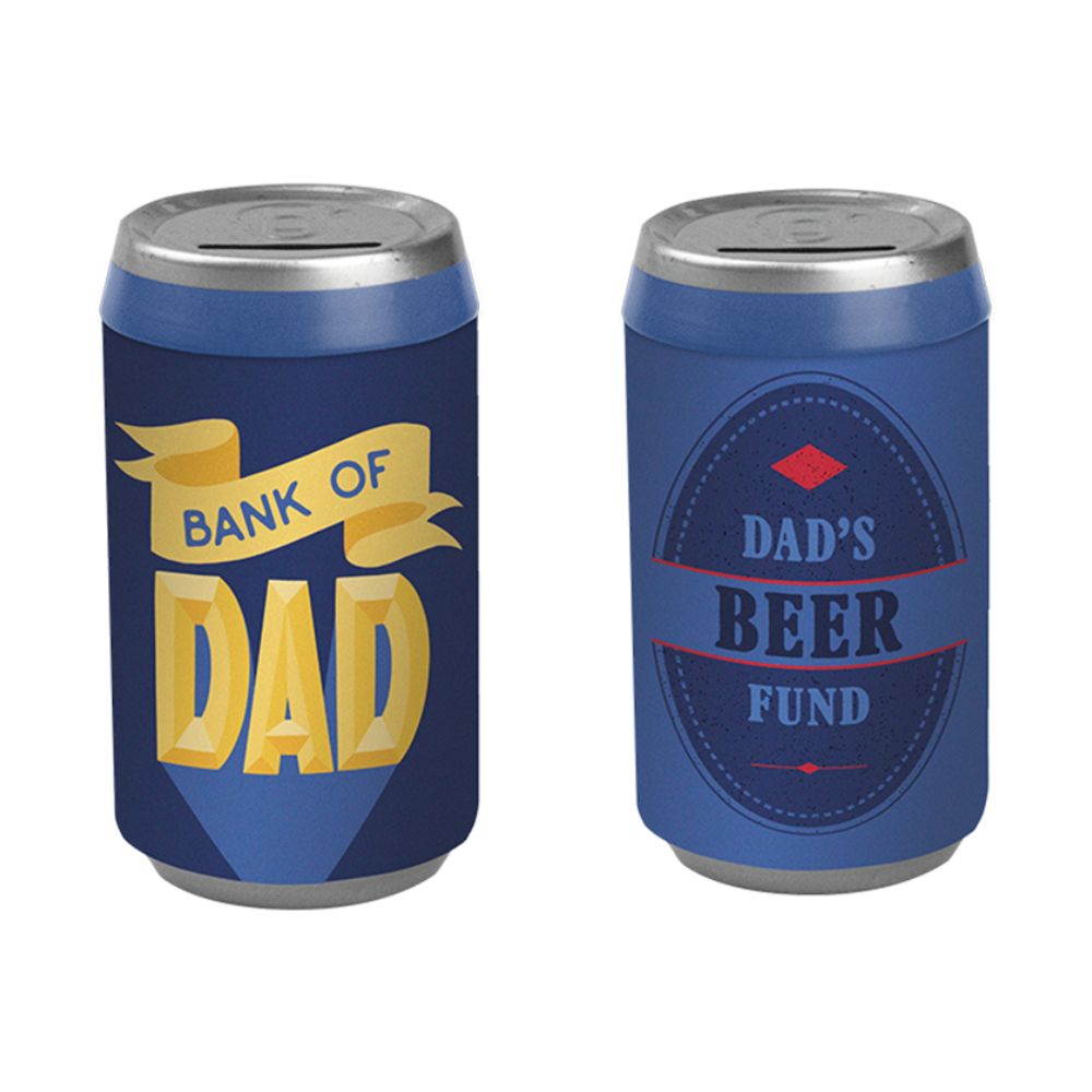 Gem Father&#39;s Day Novelty Savings Tin | 2 Assorted