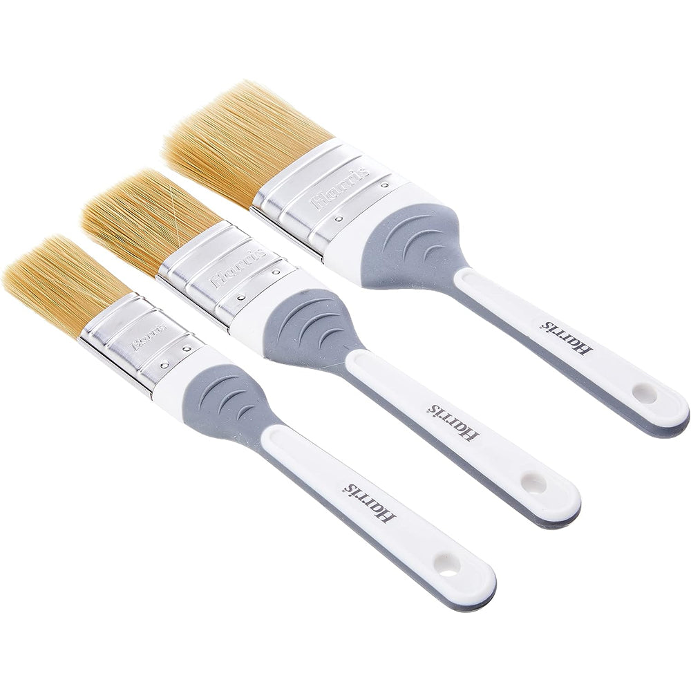 Harris Seriously Good Woodwork Stain &amp; Varnish Paint Brush | Pack of 3