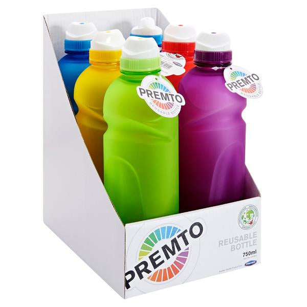 Premto Stealth Soft Touch Reusable Water Bottle | 750ml