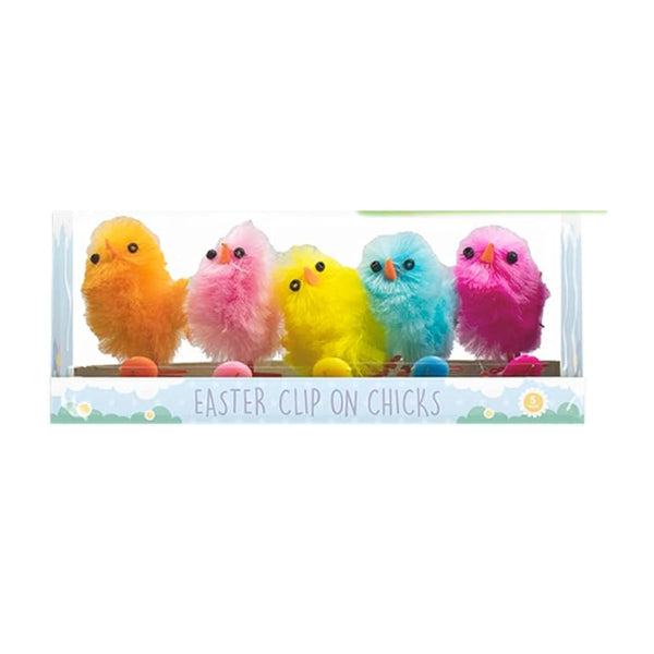 Hoppy Easter Clip On Chicks | Pack of 5