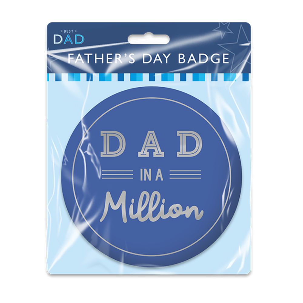 Gem Father&#39;s Day Badge | 2 Assorted