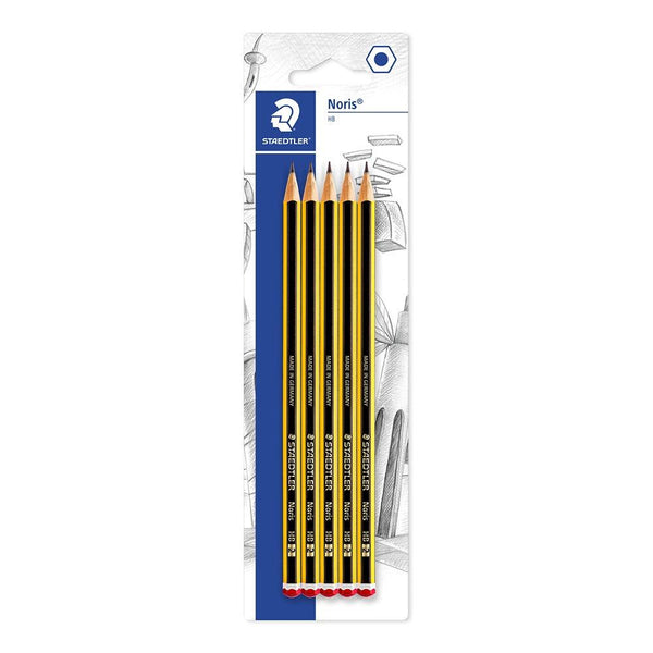 Staedtler Noris HB Pencils | Card of 5
