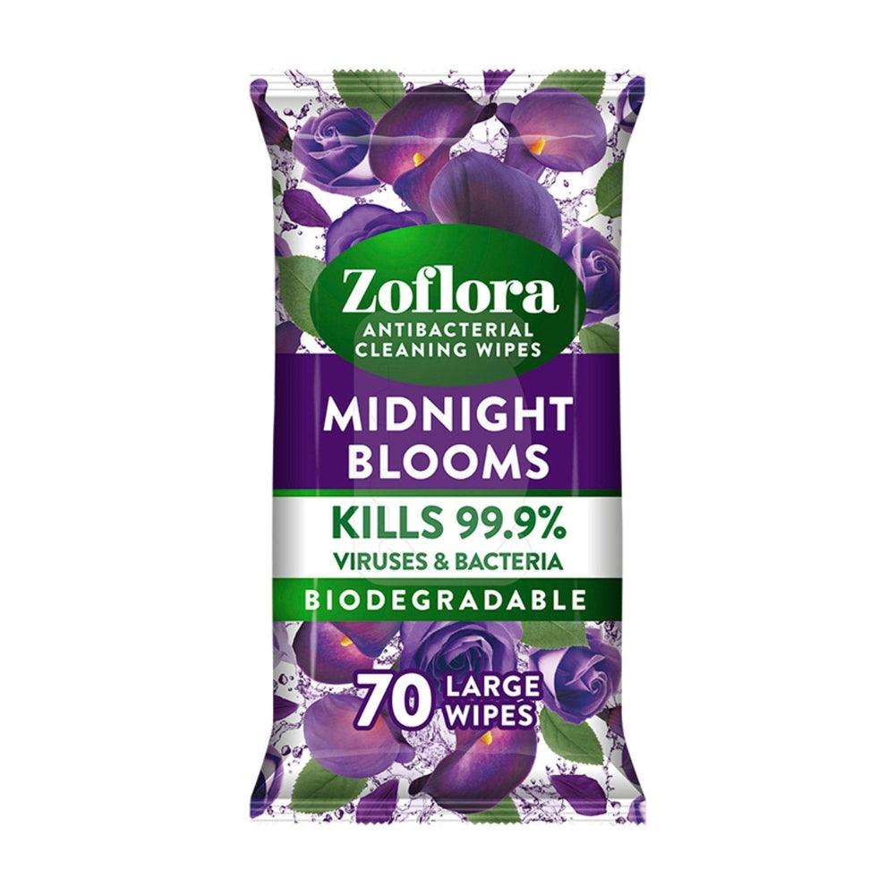 Zoflora Midnight Blooms Antibacterial Cleaning Wipes