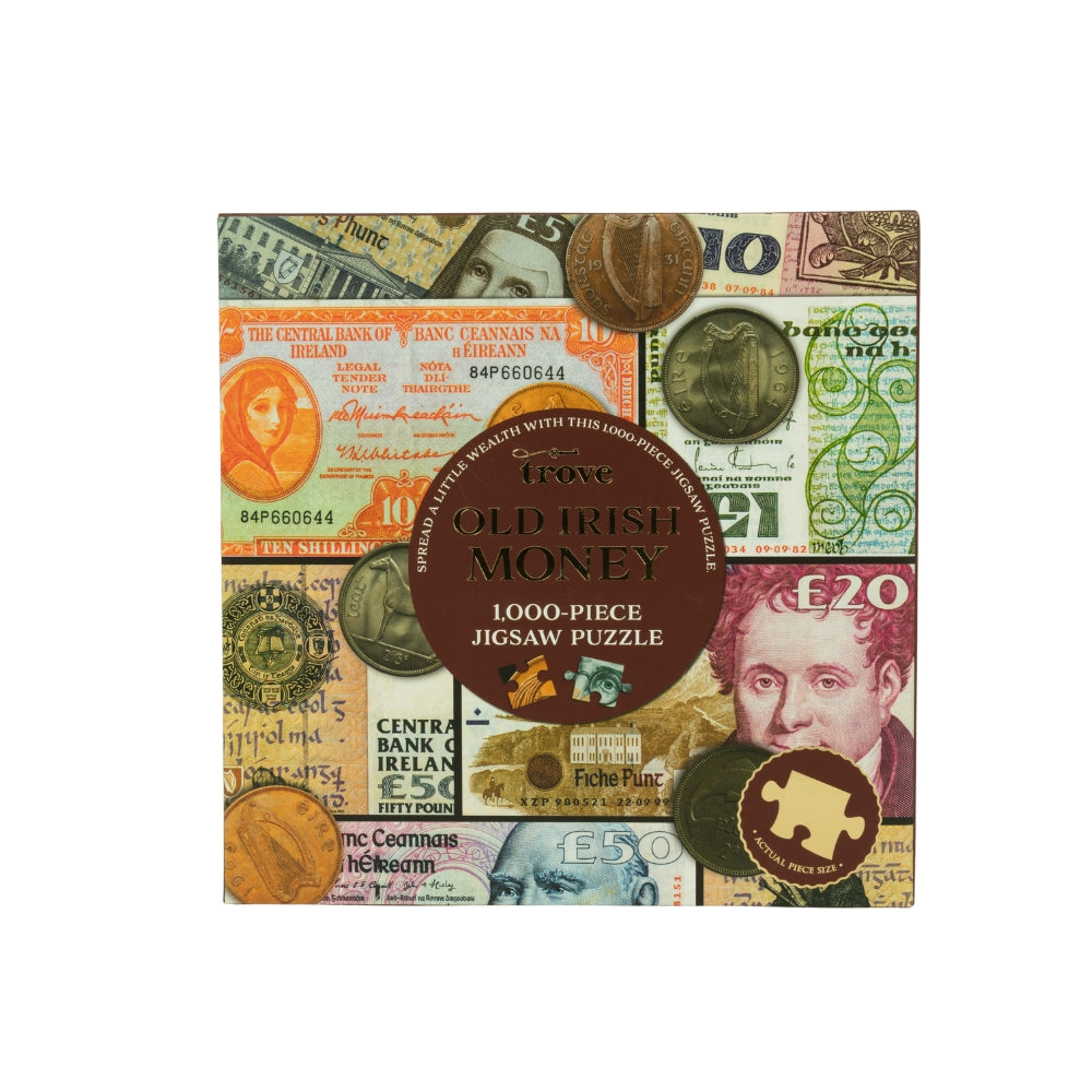 Trove Old Irish Money Jigsaw | 1000 Piece