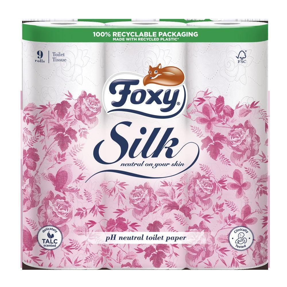 Foxy Silk Scented Toilet Roll | Pack of 9 - Choice Stores