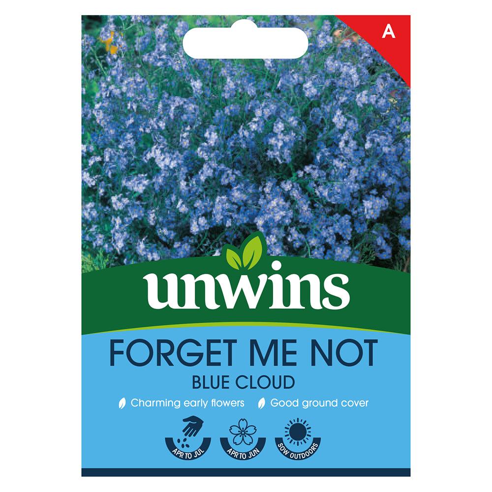 Unwins Beautiful Blooms Forget Me Not Blue Cloud Seeds - Choice Stores