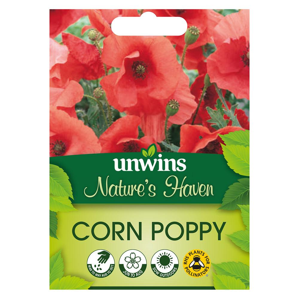 Unwins Nature&#39;s Haven Corn Poppy Seeds - Choice Stores