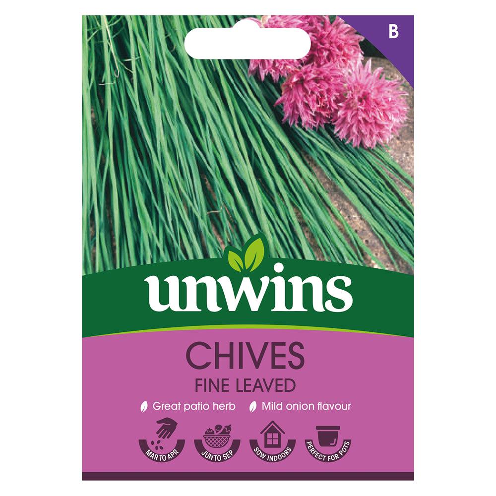 Unwins Chives Fine Leaved Seeds - Choice Stores