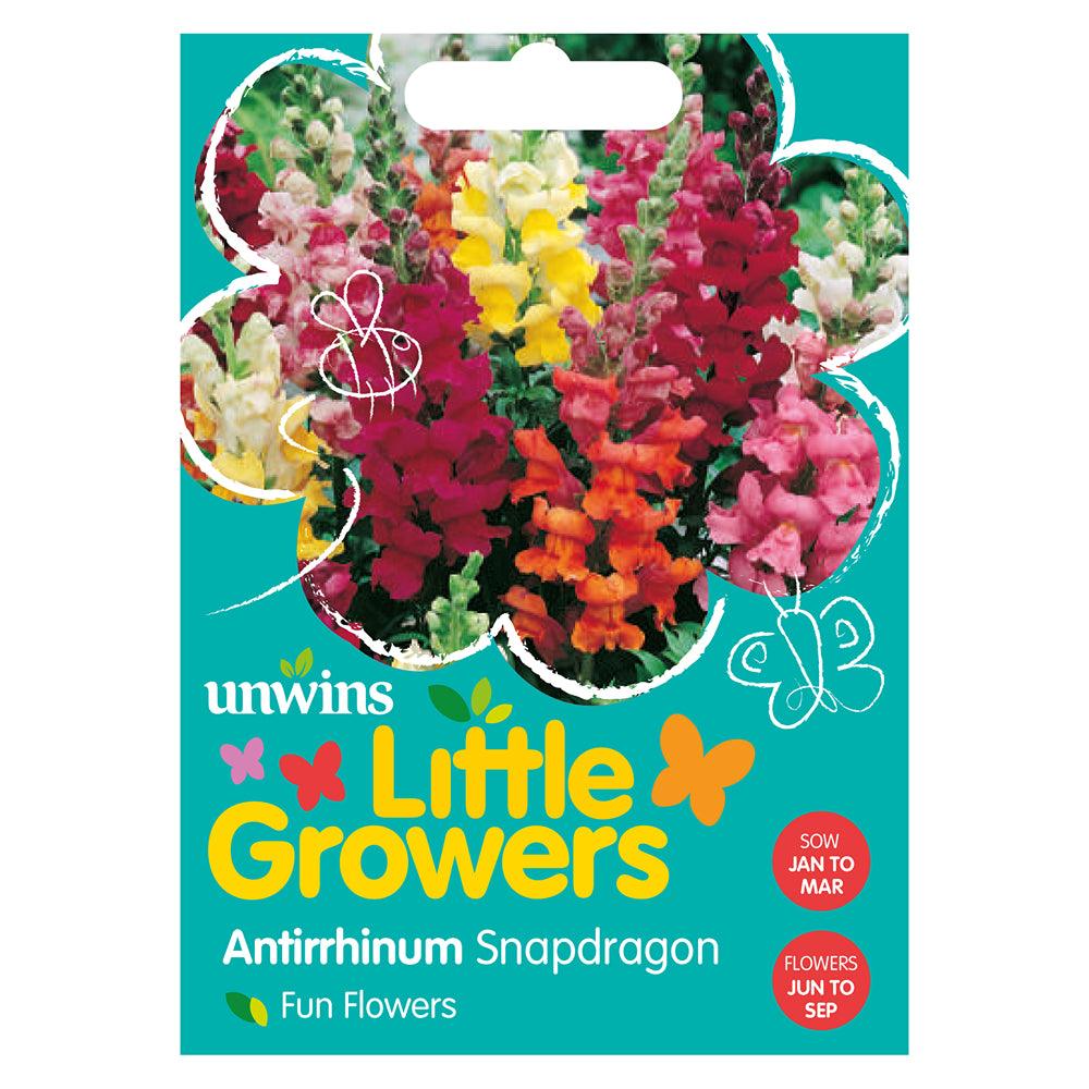 Unwins Litte Growers Antirrhinum Snapdragon Seeds - Choice Stores