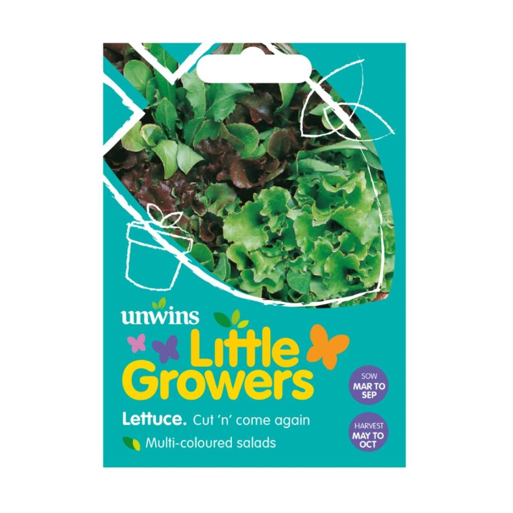 Unwins Little Growers Lettuce Cut n&#39; come again Seeds - Choice Stores