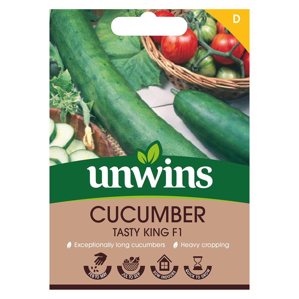 Unwins Cucumber Tasty King F1 Seeds - Choice Stores