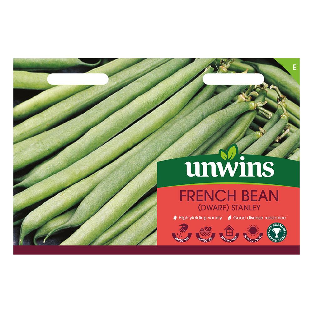 Unwins Dwarf French Bean Stanley Seeds - Choice Stores
