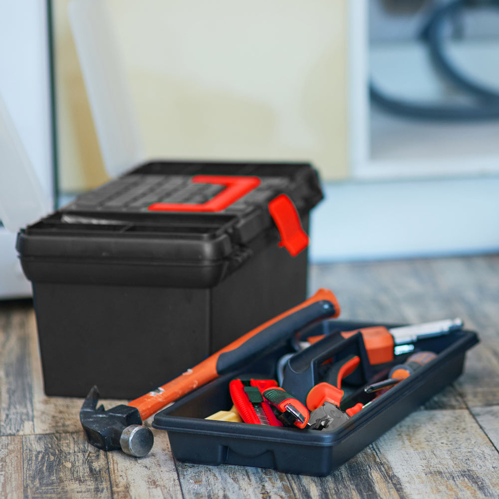 Dekton Toolbox With Lift Out Tray | 13in