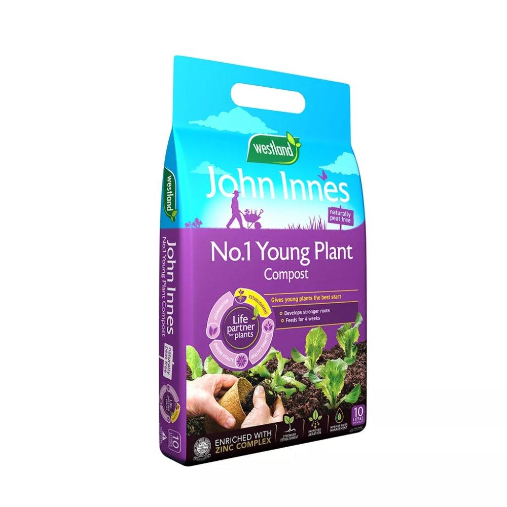 Westland John Innes Peat Free No.1 Young plant Compost | 10L - Choice Stores
