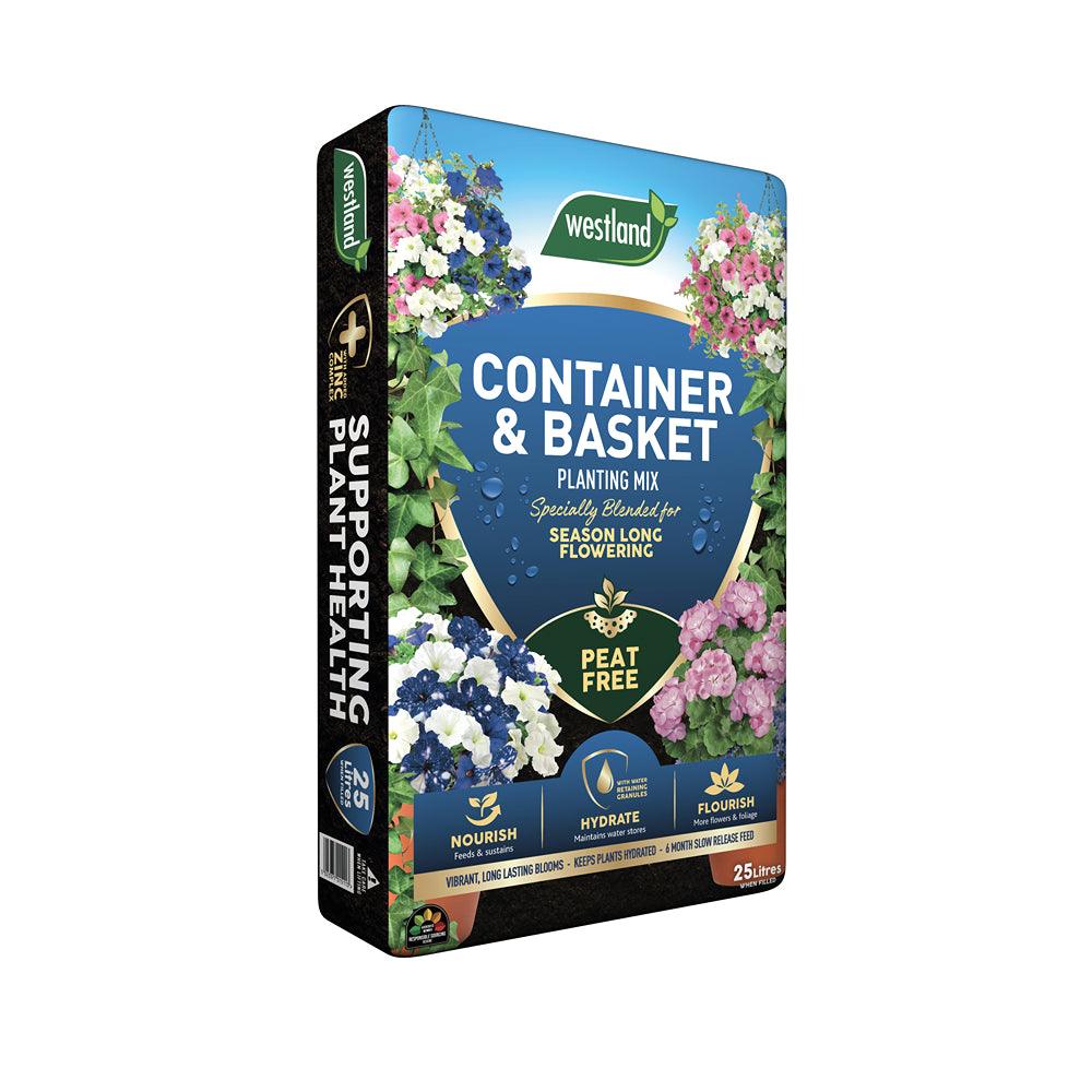 Westland Container &amp; Basket Planting Mix Peat Free | 25L - Choice Stores