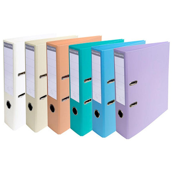 Exacompta Pastel PVC Lever Arch File | A4