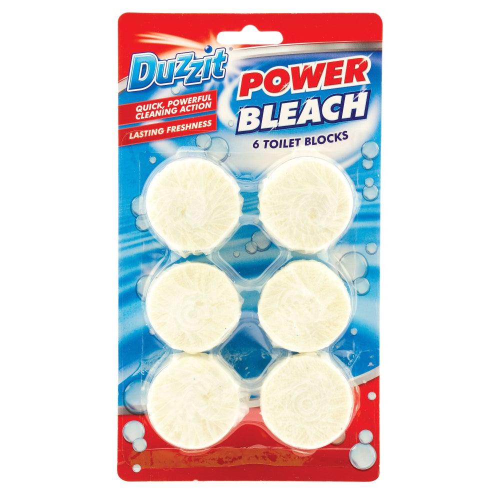 Duzzit Power Bleach Toilet Blocks | Pack of 6 - Choice Stores