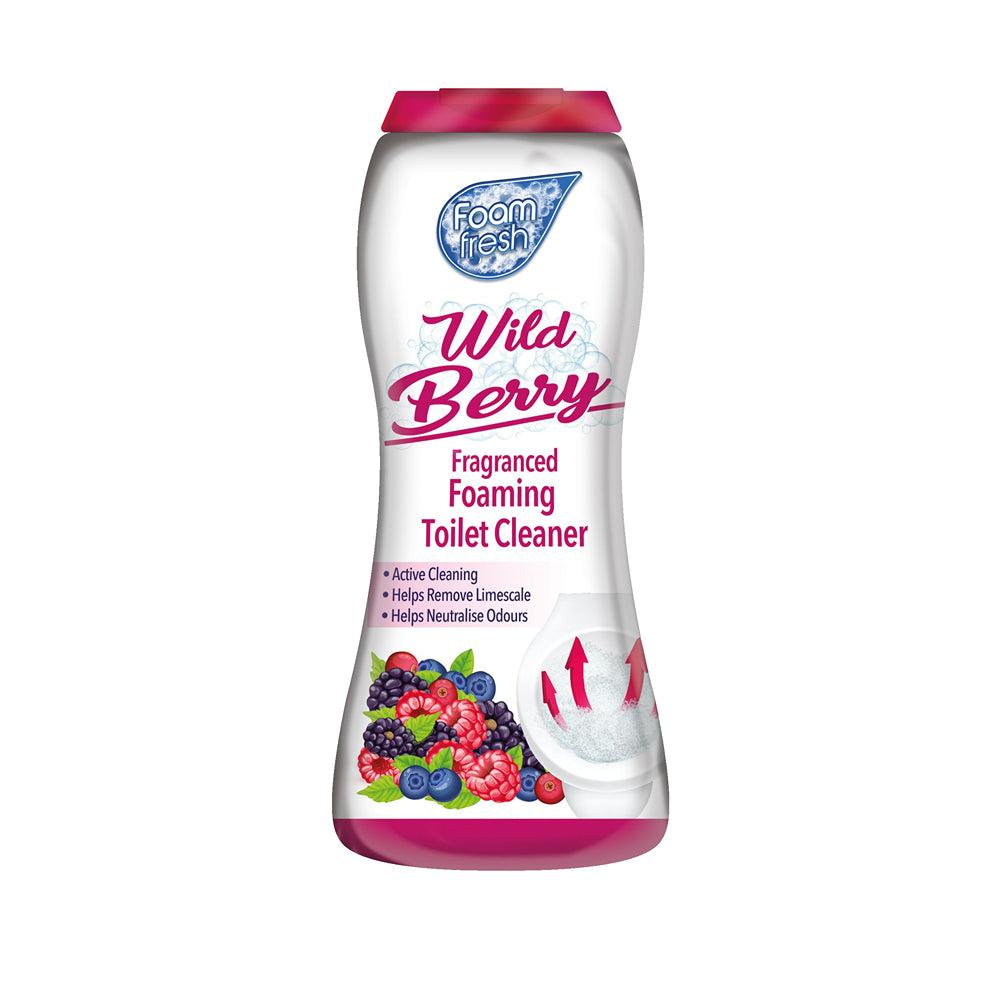Duzzit Foam Fresh Fragranced Wild Berry Foaming Toilet Cleaner |370g