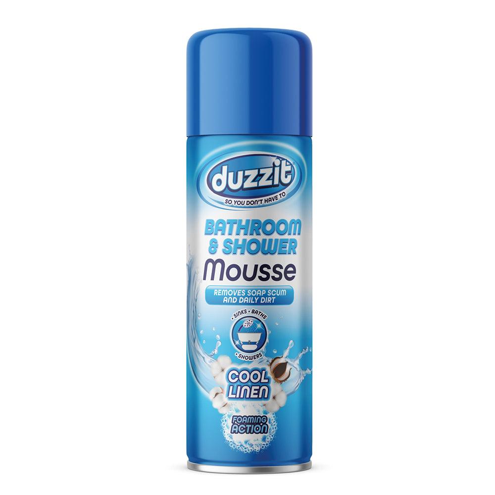 Duzzit Bathroom &amp; Shower Mousse Cool Linen | 500ml - Choice Stores